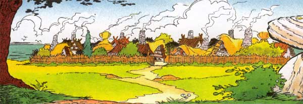 Asterix plaudert aus der Schule