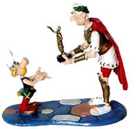 Asterix erhlt Csar von Csar