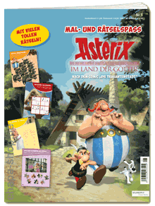 Asterix im Land der Götter - Mal und Rätselspaß