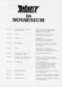 Beiblatt zu Asterix in Novaesium
