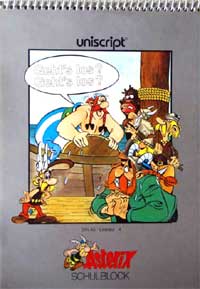 Asterix Schulblock