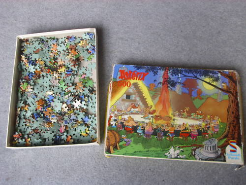 Schmidt Puzzle 500 Teile Asterix das Bankett 1980.jpg