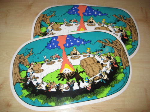 Platzset 2 Sets Asterix der Gallier Platzuntersetzer.jpg