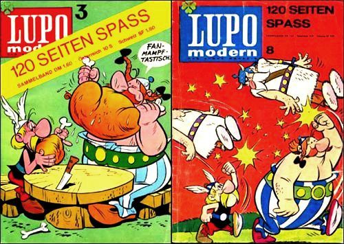 ''Lupo modern''-Sammelbände 3 & 8 mit ''Asterix''-Covers.jpg