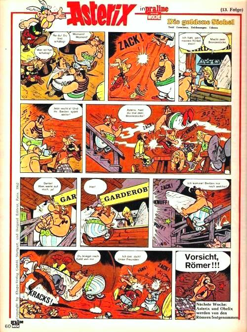 Asterix in Praline - Sichel, Folge 13 in Nr. 32-1972.jpg